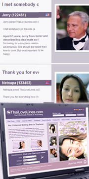 View Thai dating success stories on ThaiLoveLines.com