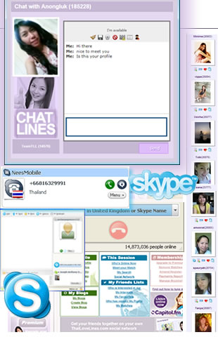 Skype chat online-dating