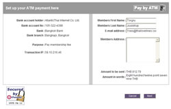 Pay by ATM for Premium membership on TLL